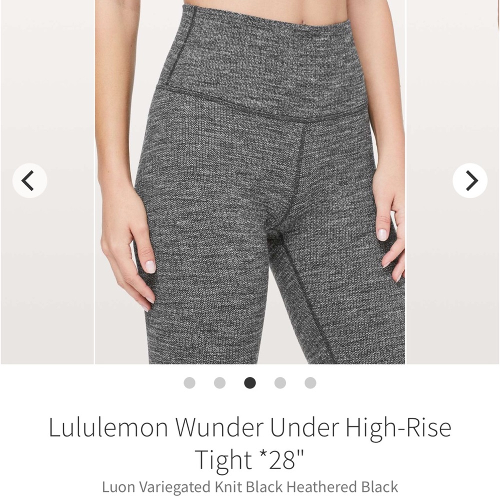 Lululemon leggings size 8